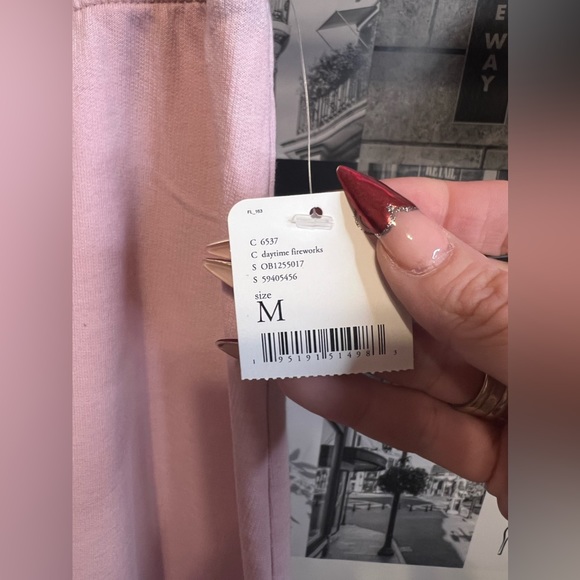 Free People Harem Joggers Pink, MED NWT - Picture 7 of 16
